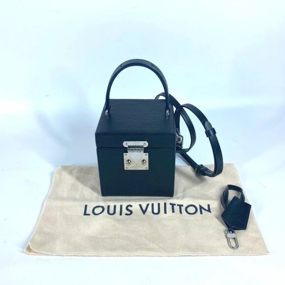 LOUIS VUITTON Epi Mirror Included Breaker BOX Shoulder Hand Bag Unused - Picture 15 of 16